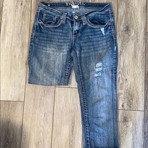 Capri distressed Jeans